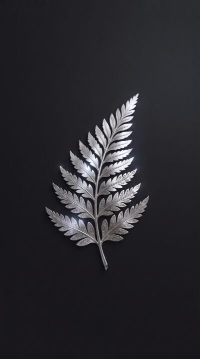 Silver Fern Wallpaper